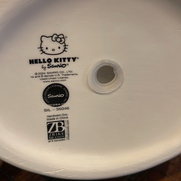 2024 Sanrio Hello Kitty Face Planter with Pink Bow - Picture 5 of 6
